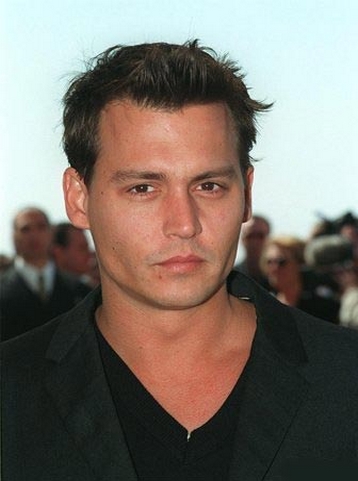 johnny depp coiffure